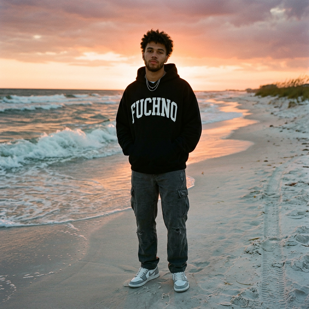 FUCHNO Gulf Sunset Hoodie
